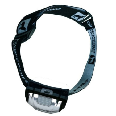 Logo trade promotional item photo of: Head lamp TRONADOR Schwarzwolf